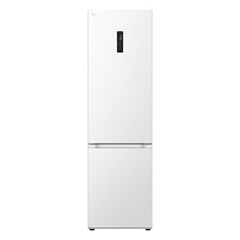 Vy framifrån av 1.86M 344L Kombinerad kyl/frys(Vit) - Energiklass E, Door Cooling™ och Smart Diagnosis™ med Wi-Fi, GBV7170ESW