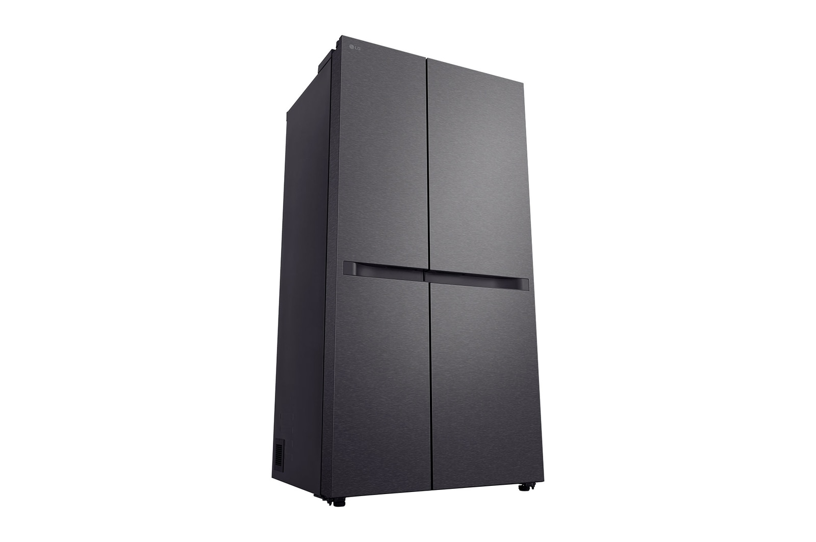LG 662L Side by Side (Essence Matte Black), Energiklass E , Smart Diagnosis™, GSBC40EPPE