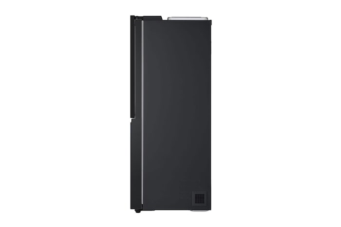 LG 628L InstaView Door in Door™ Side by Side (Essence Black), Energiklass D, Vatten/is utan röranslutning, Smart Diagnosis™ med Wi-Fi, GSXE91EVAD