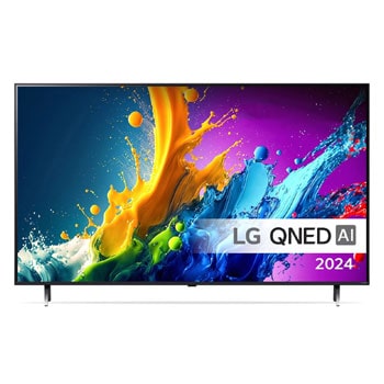 LG QNED AI QNED80 4K Smart TV på 43 tum 43QNED80T6A 2024 med alpha 5 AI-processor 4K Gen7