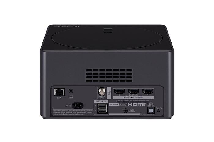 Vy bakifrån av en Zero Connect Box