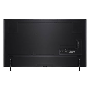 Rear view of LG QNED TV, QNED99