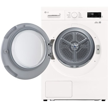 LG 9 kg Torktumlare (Essence White) - Energiklass C/A+++, Värmepumpsteknologi och Smart Diagnosis™ med Wi-Fi, RHX1009NWH