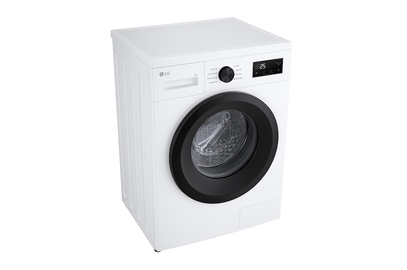 9 kg Tvättmaskin(Vit) - Steam, Energiklass A