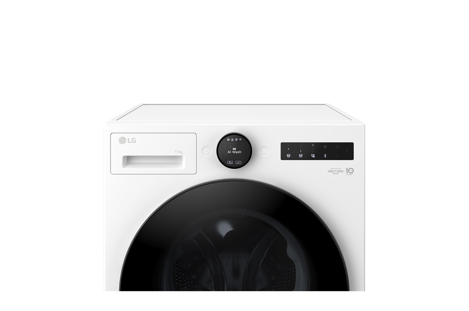 11 kg Tvättmaskin(Essence White) - Energiklass A, LCD-vred, TurboWash360™, AI DD™, Smart Diagnosis™ med Wi-Fi