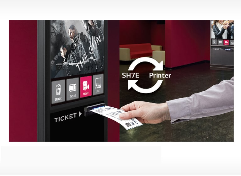 Stöd för termoskrivare