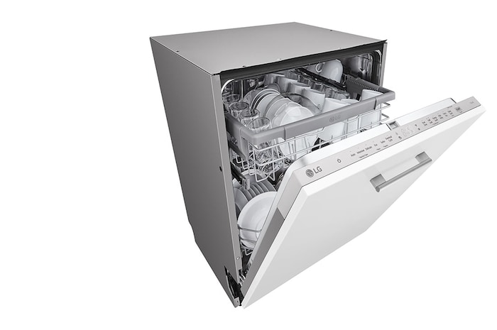 LG QuadWash™ Diskmaskin (för inbyggnad), Energiklass D och Smart Diagnosis™ med Wi-Fi, DB242TX