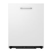 Vy framifrån av LG QuadWash™ Diskmaskin (för inbyggnad), Energiklass D och Smart Diagnosis™ med Wi-Fi, DB242TX