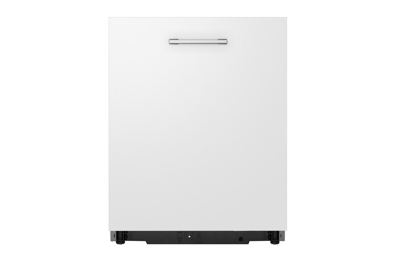 Vy framifrån av LG QuadWash™ Steam-diskmaskin (för inbyggnad), Energiklass A, Auto Open Dry funktion och Smart Diagnosis™ med Wi-Fi DB475TXS