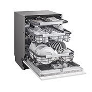 LG QuadWash™ Steam-diskmaskin (för inbyggnad), Energiklass A, Auto Open Dry funktion och Smart Diagnosis™ med Wi-Fi, DB475TXS