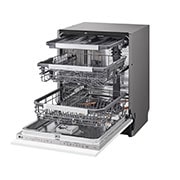 LG QuadWash™ Steam-diskmaskin (för inbyggnad), Energiklass A, Auto Open Dry funktion och Smart Diagnosis™ med Wi-Fi, DB475TXS