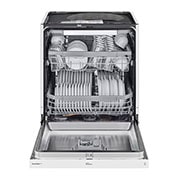 LG QuadWash™ Diskmaskin (Vit), Energiklass C, Auto Open Dry funktion och Smart Diagnosis™ med Wi-Fi, DU355FW