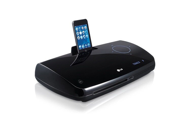 LG 2.1 DVD-hemmabiosystem med iDock, HT33S