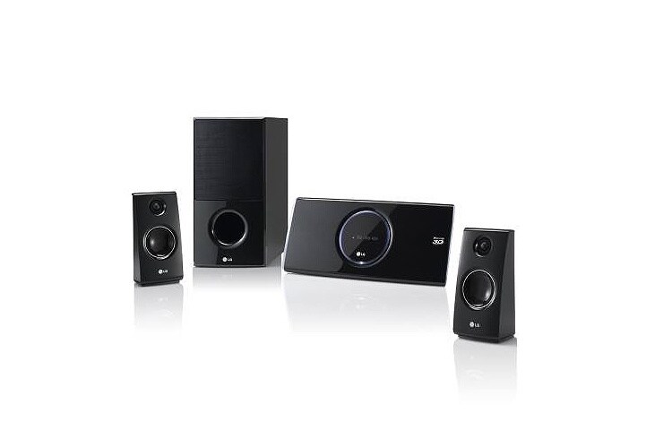 LG Vertikal anläggning i stilfull design, HX46RN