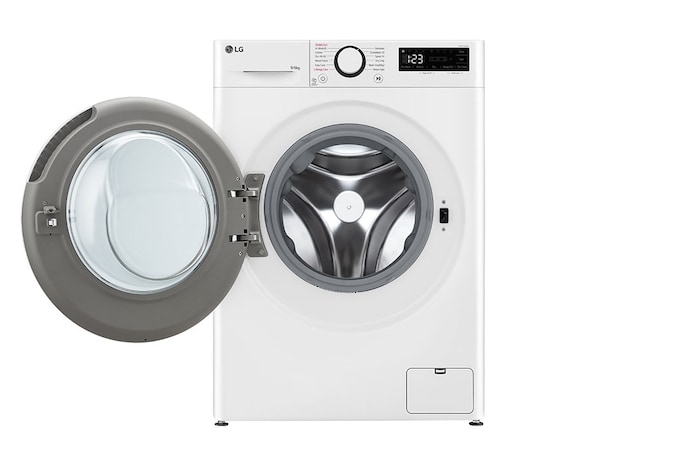 LG 9kg / 6 kg Tvättmaskin/Torktumlare(Vit) - Steam, Energiklass A/D, TurboWash™360, AI DD™, Smart Diagnosis™, CV50T6S2E1