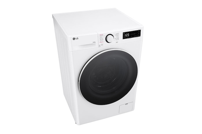 LG 9kg / 6 kg Tvättmaskin/Torktumlare(Vit) - Steam, Energiklass A/D, TurboWash™360, AI DD™, Smart Diagnosis™, CV50T6S2E1
