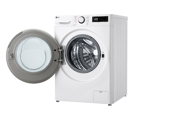 LG 9kg / 6 kg Tvättmaskin/Torktumlare(Vit) - Steam, Energiklass A/D, TurboWash™360, AI DD™, Smart Diagnosis™, CV50T6S2E1