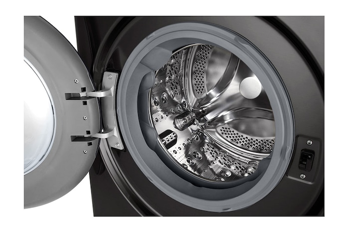 LG 11 kg / 6 kg Tvättmaskin/Torktumlare(Svart) - Auto Dose, Steam, Energiklass A/D, TurboWash™360, AI DD™, Smart Diagnosis™ med Wi-Fi, CV94E7S2QA