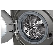 LG 10 kg / 6 kg Kombinerad tvätt/tork(Platinum Silver) - Steam, Energiklass A/D, TurboWash™360, AI DD™, Smart Diagnosis™ med Wi-Fi, CV94V7S2QN