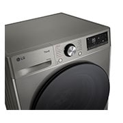 LG 10 kg / 6 kg Kombinerad tvätt/tork(Platinum Silver) - Steam, Energiklass A/D, TurboWash™360, AI DD™, Smart Diagnosis™ med Wi-Fi, CV94V7S2QN