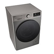 LG 10 kg / 6 kg Kombinerad tvätt/tork(Platinum Silver) - Steam, Energiklass A/D, TurboWash™360, AI DD™, Smart Diagnosis™ med Wi-Fi, CV94V7S2QN