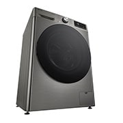 LG 10 kg / 6 kg Kombinerad tvätt/tork(Platinum Silver) - Steam, Energiklass A/D, TurboWash™360, AI DD™, Smart Diagnosis™ med Wi-Fi, CV94V7S2QN