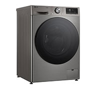 LG 10 kg / 6 kg Kombinerad tvätt/tork(Platinum Silver) - Steam, Energiklass A/D, TurboWash™360, AI DD™, Smart Diagnosis™ med Wi-Fi, CV94V7S2QN