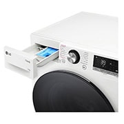 LG 11 kg Tvättmaskin(Vit) - Steam, Energiklass A, TurboWash360™, AI DD™, Smart Diagnosis™ med Wi-Fi, F6Y7EYPYW