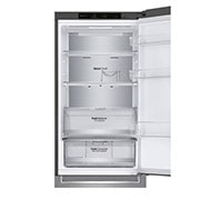 LG 1.86M 341L Kombinerad kyl/frys(Shiny Steel) - Energiklass C, Door Cooling™ och Smart Diagnosis™, ELB81PZVCP1