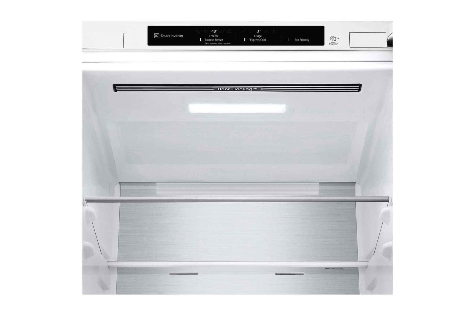 LG 1.86M 341L Kombinerad kyl/frys(Vit) - Energiklass C, Door Cooling™, ELB81SWVCP1