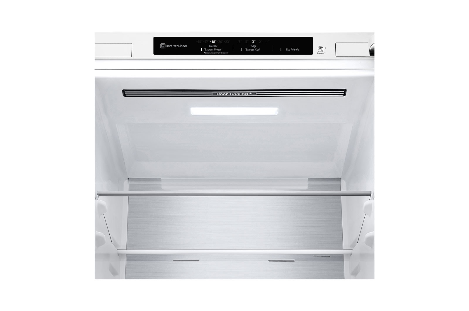 LG 1.86M 341L Kombinerad kyl/frys(Vit) - Energiklass C, Door Cooling™ , ELB81SWVCP