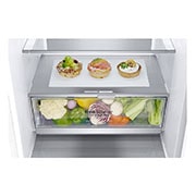 LG 1.86M 341L Kombinerad kyl/frys(Vit) - Energiklass C, Door Cooling™ , ELB81SWVCP