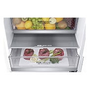 LG 1.86M 341L Kombinerad kyl/frys(Vit) - Energiklass C, Door Cooling™ , ELB81SWVCP