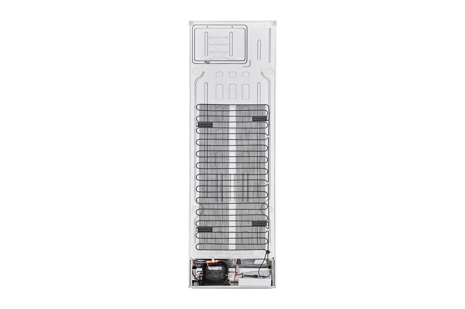 LG 1.86M 341L Kombinerad kyl/frys(Shiny Steel) - Energiklass D, Door Cooling™ och Smart Diagnosis™ med Wi-Fi, GBB61PZFGN