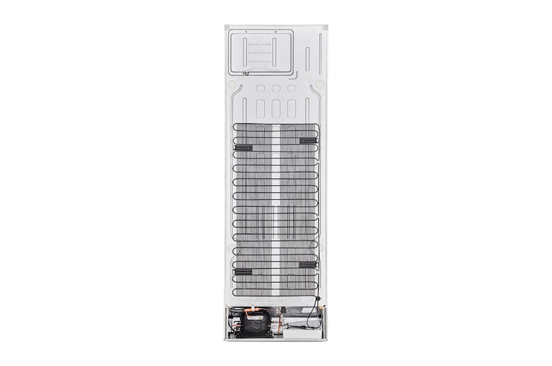 LG 1.86M 341L Kombinerad kyl/frys(Shiny Steel) - Energiklass D, Door Cooling™ och Smart Diagnosis™ med Wi-Fi, GBB61PZFGN