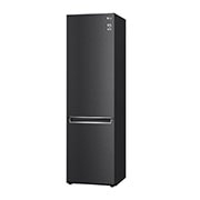 LG 2.03M 384L Kombinerad kyl/frys(Matte Black Stainless Steel) - Energiklass D, Nature Fresh, Door Cooling+™ och Smart Diagnosis™, GBB62MCGGN