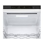 LG 2.03M 384L Kombinerad kyl/frys(Matte Black Stainless Steel) - Energiklass D, Nature Fresh, Door Cooling+™ och Smart Diagnosis™, GBB62MCGGN