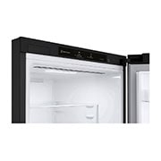 LG 2.03M 384L Kombinerad kyl/frys(Matte Black Stainless Steel) - Energiklass D, Nature Fresh, Door Cooling+™ och Smart Diagnosis™, GBB62MCGGN