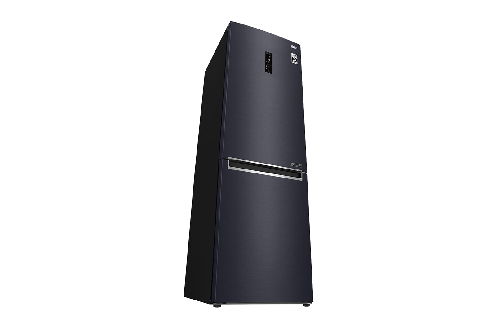 LG 1.86M 341L Kombinerad kyl/frys(Matte Black) - Energiklass E, Door Cooling™ och Smart Diagnosis™ med Wi-Fi, GBB71MCDMN