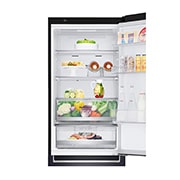 LG 1.86M 341L Kombinerad kyl/frys(Matte Black) - Energiklass E, Door Cooling™ och Smart Diagnosis™ med Wi-Fi, GBB71MCDMN