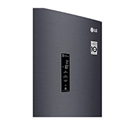 LG 1.86M 341L Kombinerad kyl/frys(Matte Black) - Energiklass E, Door Cooling™ och Smart Diagnosis™ med Wi-Fi, GBB71MCDMN