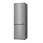 LG 1.86M 341L Kombinerad kyl/frys(Shiny Steel) - Energiklass E, Door Cooling™, GBB71PZEMN