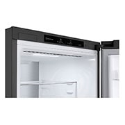 LG 1.86M 341L Kombinerad kyl/frys(Shiny Steel) - Energiklass D, Door Cooling™ och Smart Diagnosis™, GBB71PZVGN