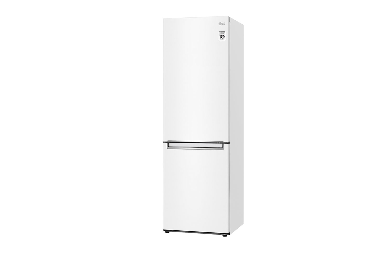 LG 1.86M 341L Kombinerad kyl/frys(Vit) - Energiklass D, Door Cooling™, GBB71SWEGN