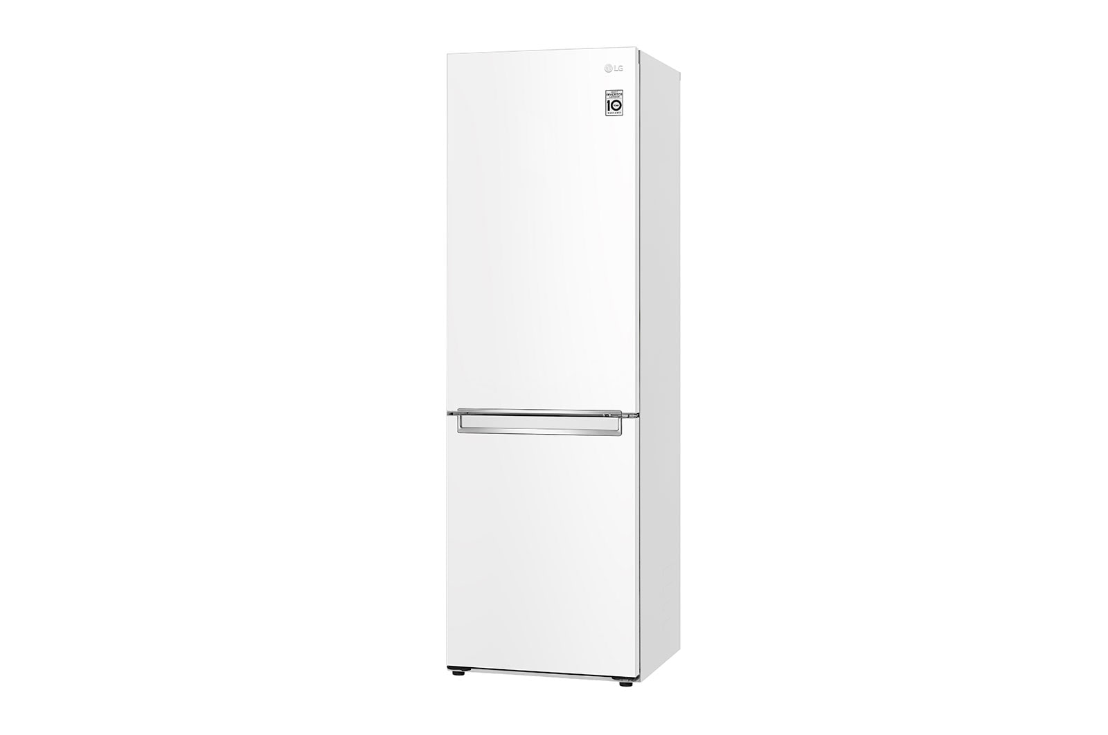 LG 1.86M 341L Kombinerad kyl/frys(Vit) - Energiklass D, Door Cooling™ och Smart Diagnosis™, GBB71SWVGN