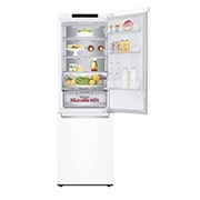 LG 1.86M 341L Kombinerad kyl/frys(Vit) - Energiklass D, Door Cooling™ och Smart Diagnosis™, GBB71SWVGN