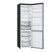 LG 2.03M 384L Kombinerad kyl/frys(Matte Black) - Energiklass D, Door Cooling™, GBB72MCEGN
