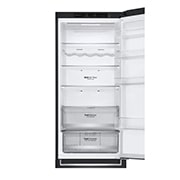 LG 2.03M 384L Kombinerad kyl/frys(Matte Black) - Energiklass D, Door Cooling™, GBB72MCEGN