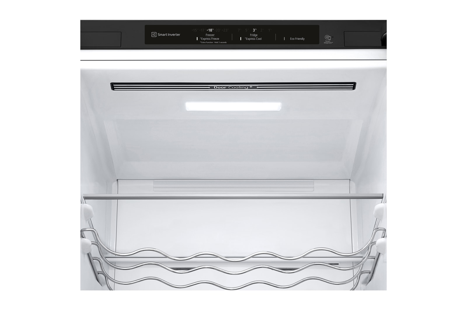 LG 2.03M 384L Kombinerad kyl/frys(Matte Black) - Energiklass D, Door Cooling™, GBB72MCEGN