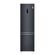 LG 2.03M 384L Kombinerad kyl/frys(Matte Black) - Energiklass D, Door Cooling™ och Smart Diagnosis™ med Wi-Fi, GBB72MCUFN